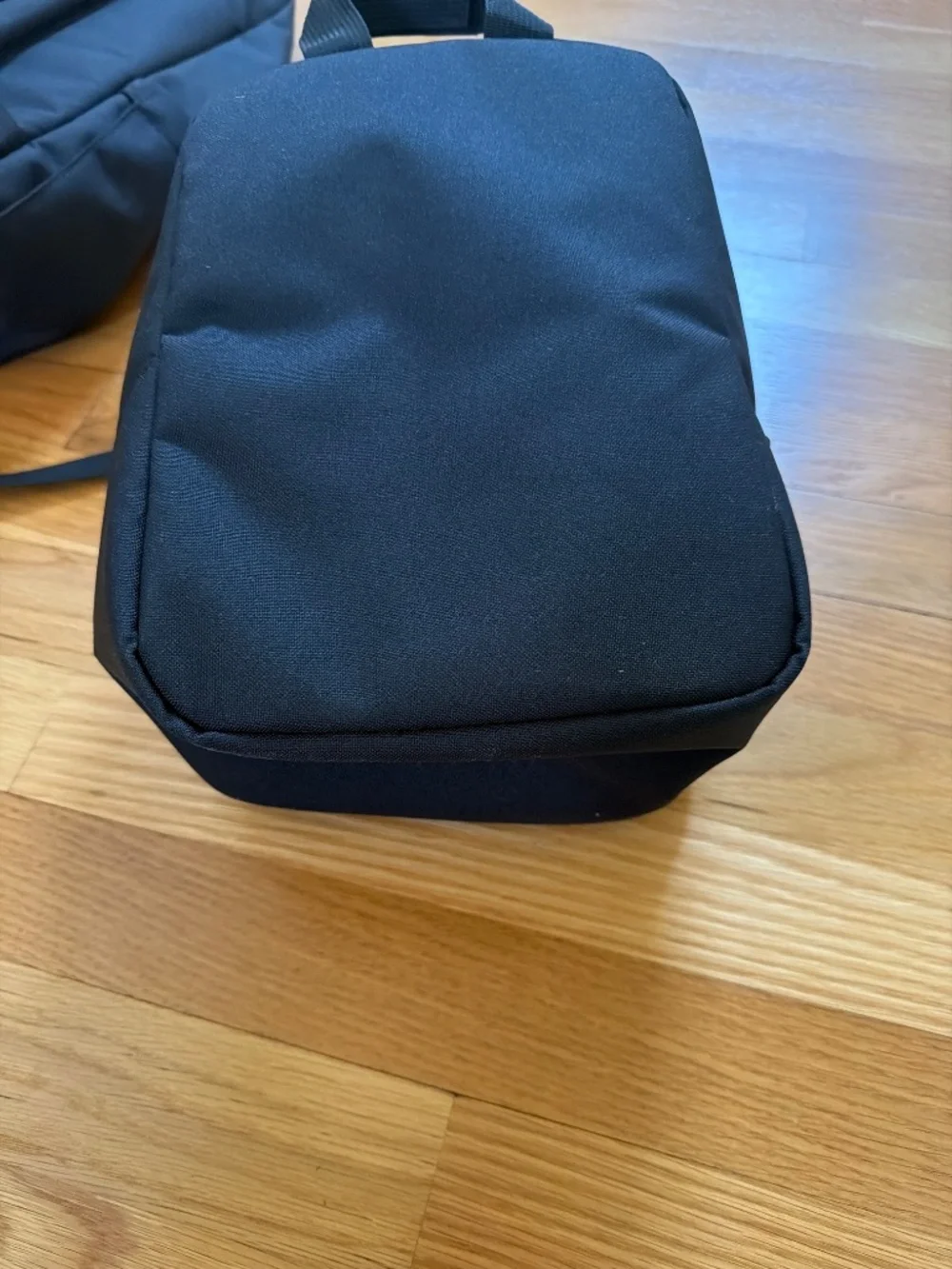 Jansport cherry backpack and lunch bag